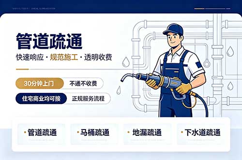 梅州管道疏通