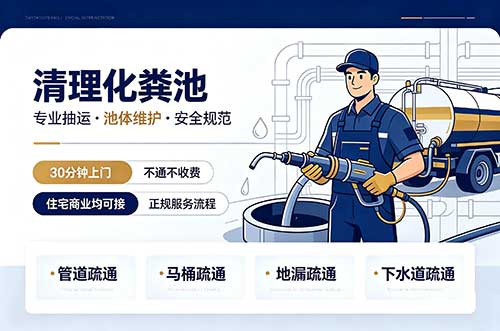 梅州清理化粪池